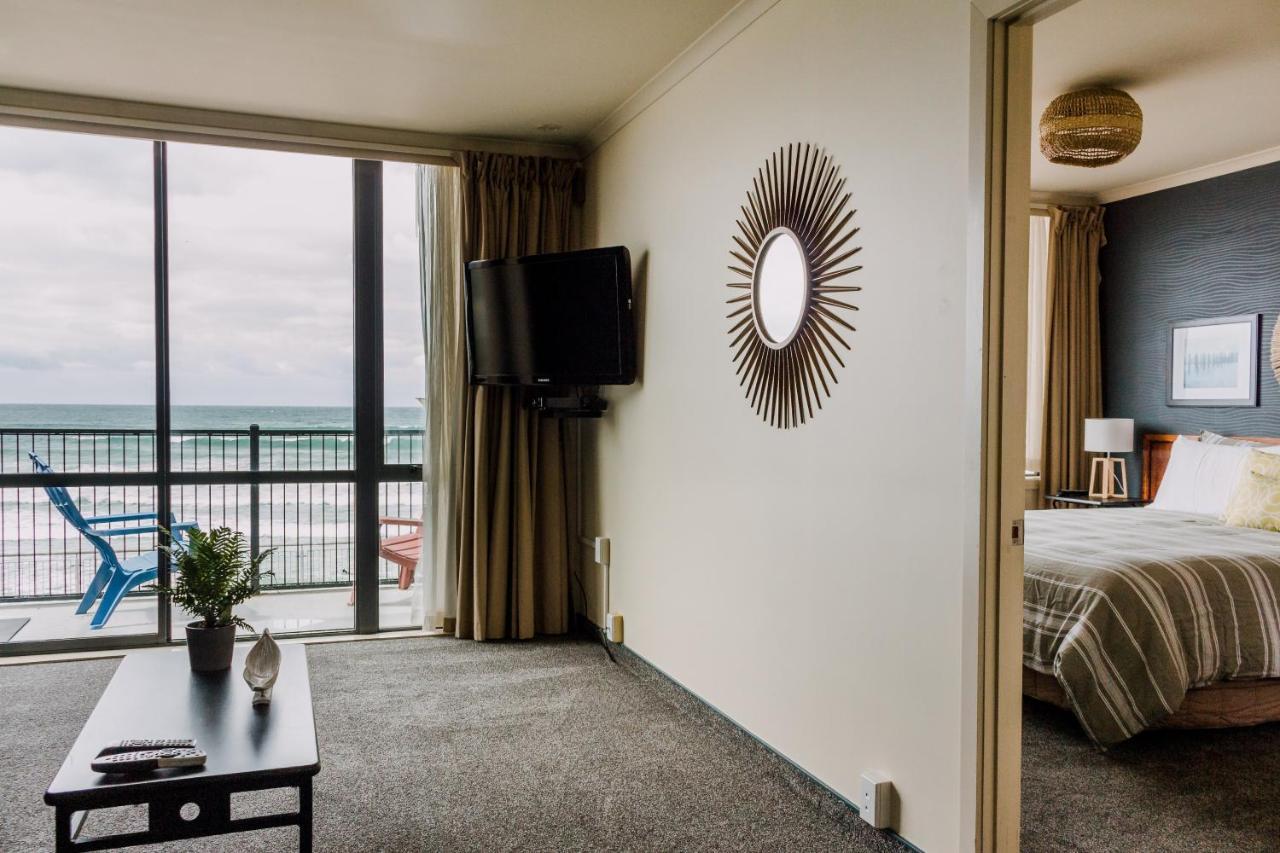 The Esplanade Motel Dunedin Bagian luar foto