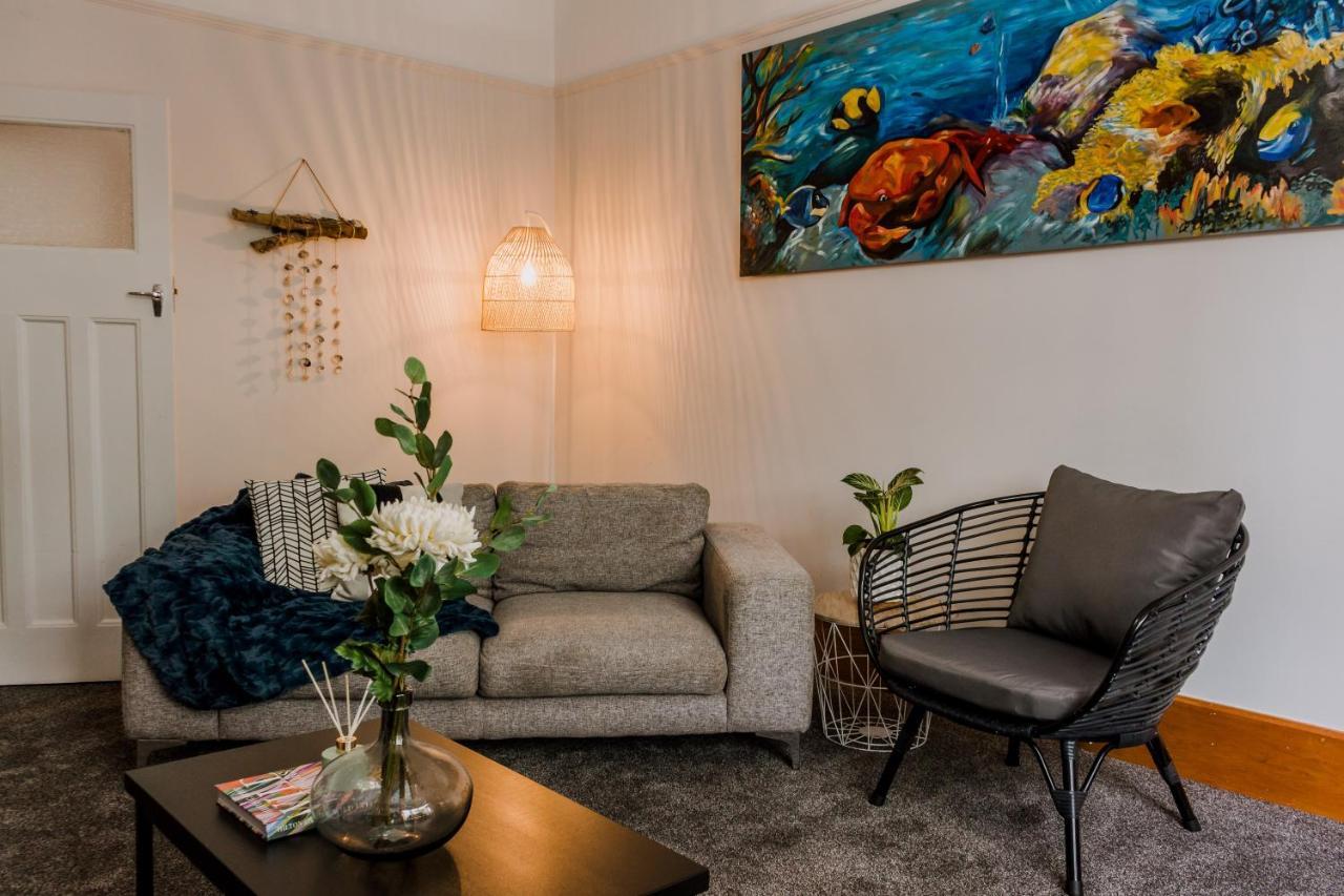 The Esplanade Motel Dunedin Bagian luar foto